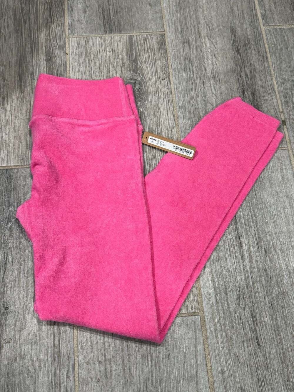 SKIMS Terry Lounge Legging Size L/XL Watermelon Pink NWT
